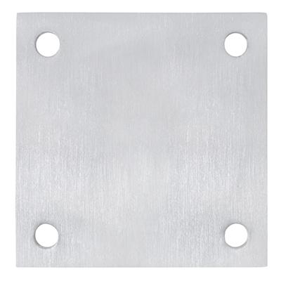 Placa de montaje, acero inoxidable