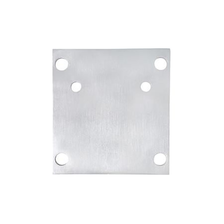 Placa de montaje, acero inoxidable